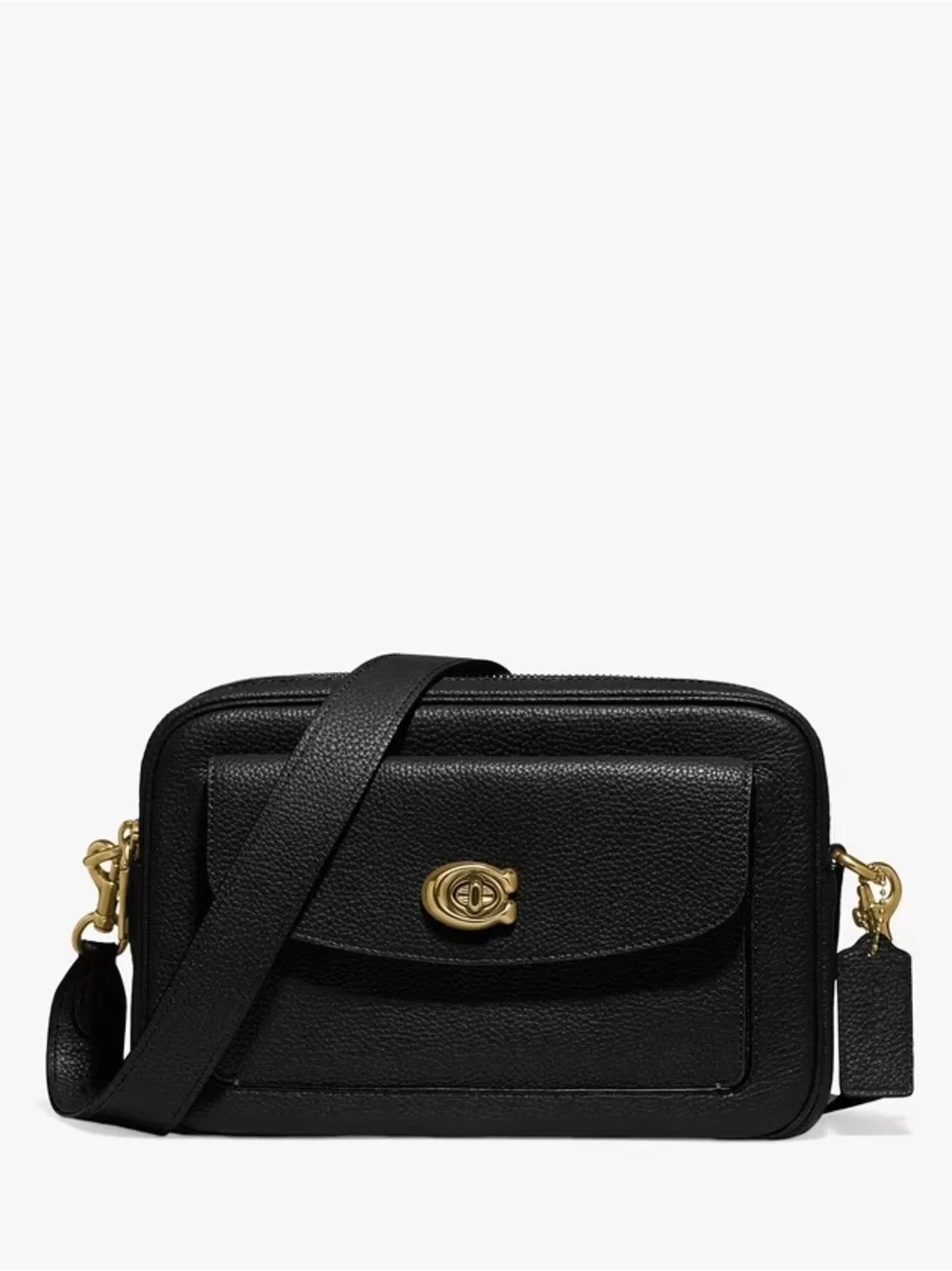 Coach Cassie pebbled leather crossbody